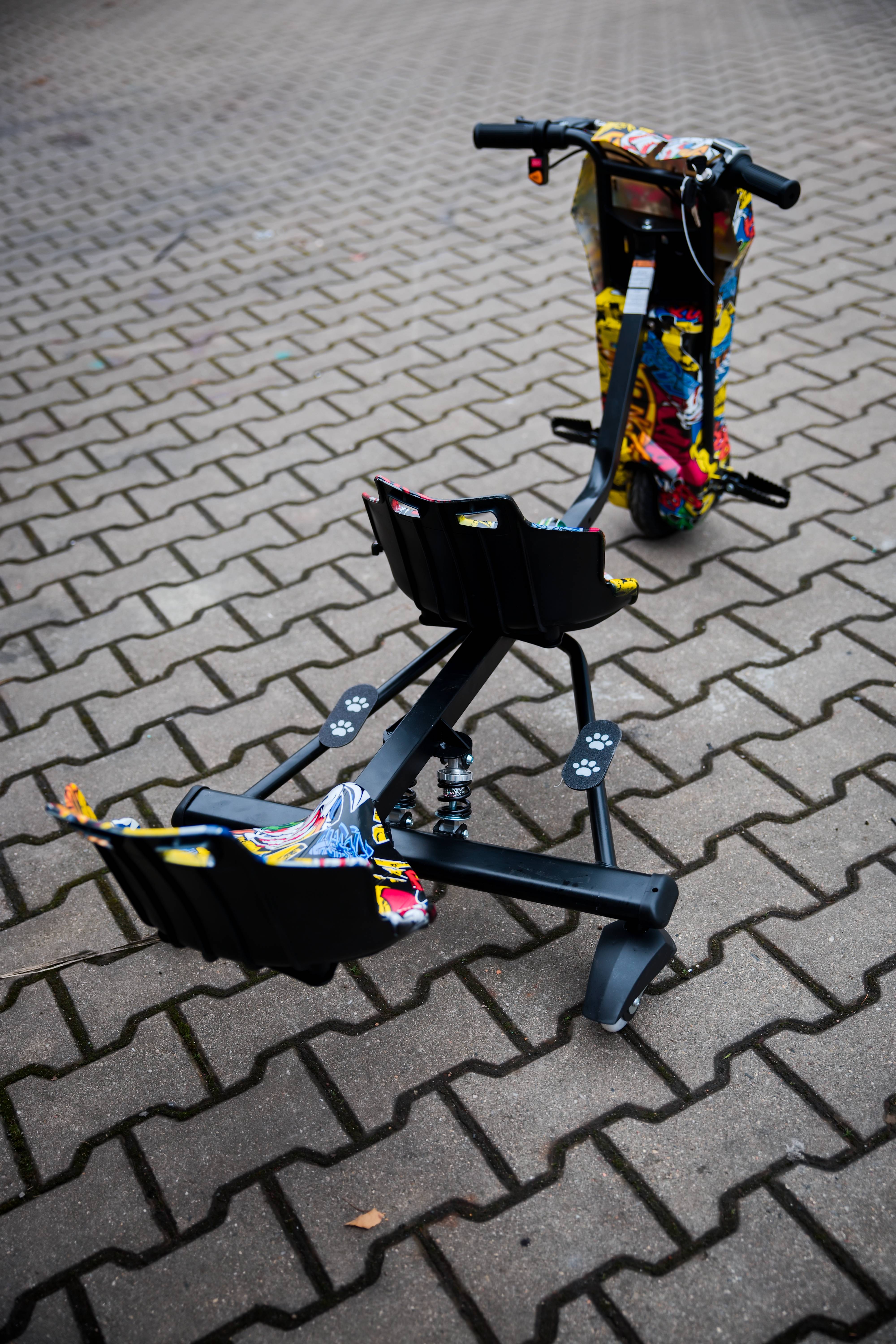 EcoWheel Elektrická driftovací Tříkolka DOUBLE