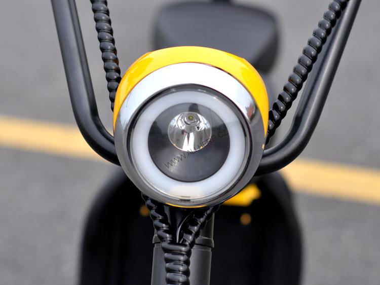 Elektrická koloběžka EcoWheel GR7 2000W 20Ah - černá