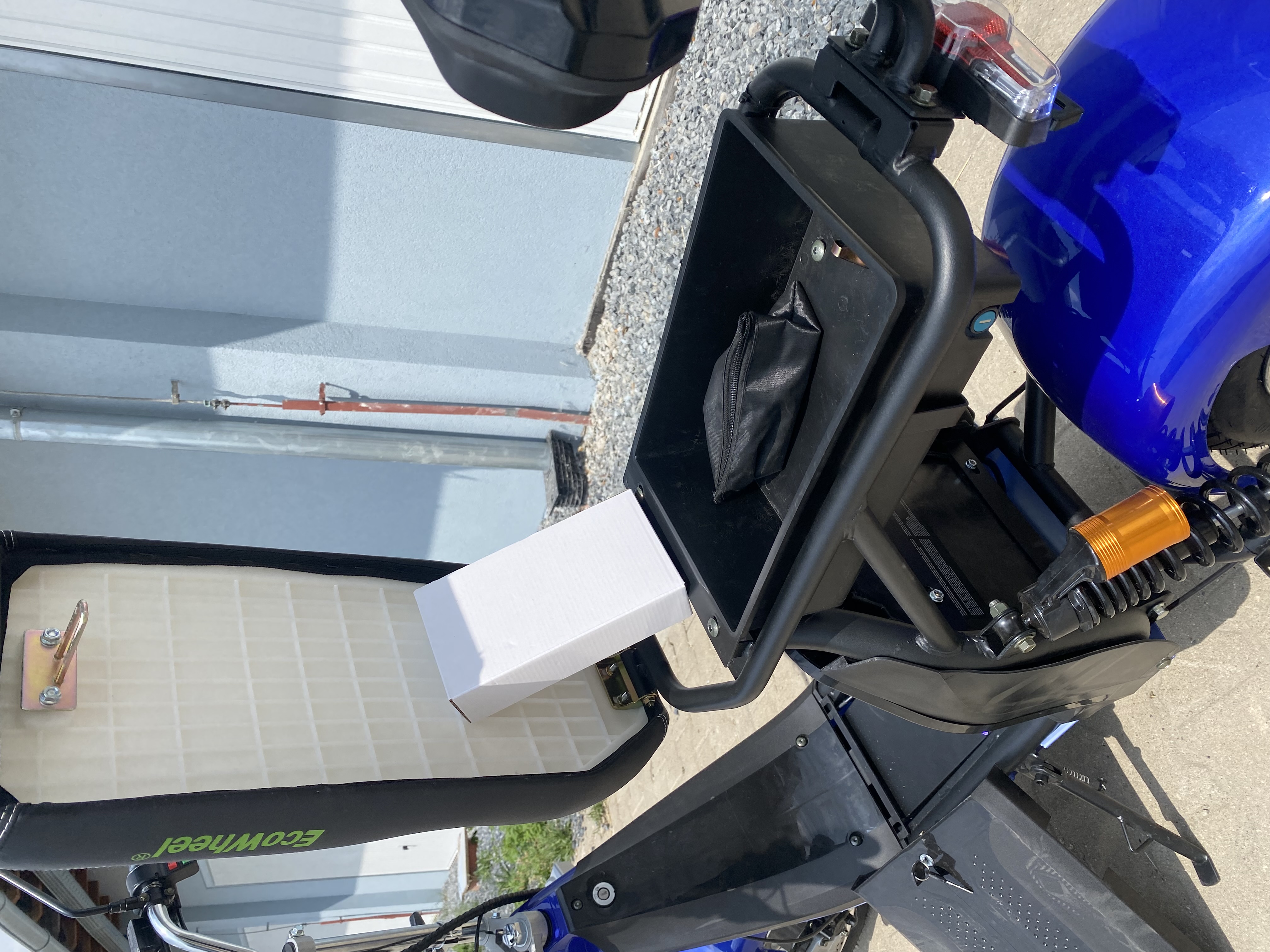 Elektrická koloběžka EcoWheel X10S 1500W 40Ah modrá