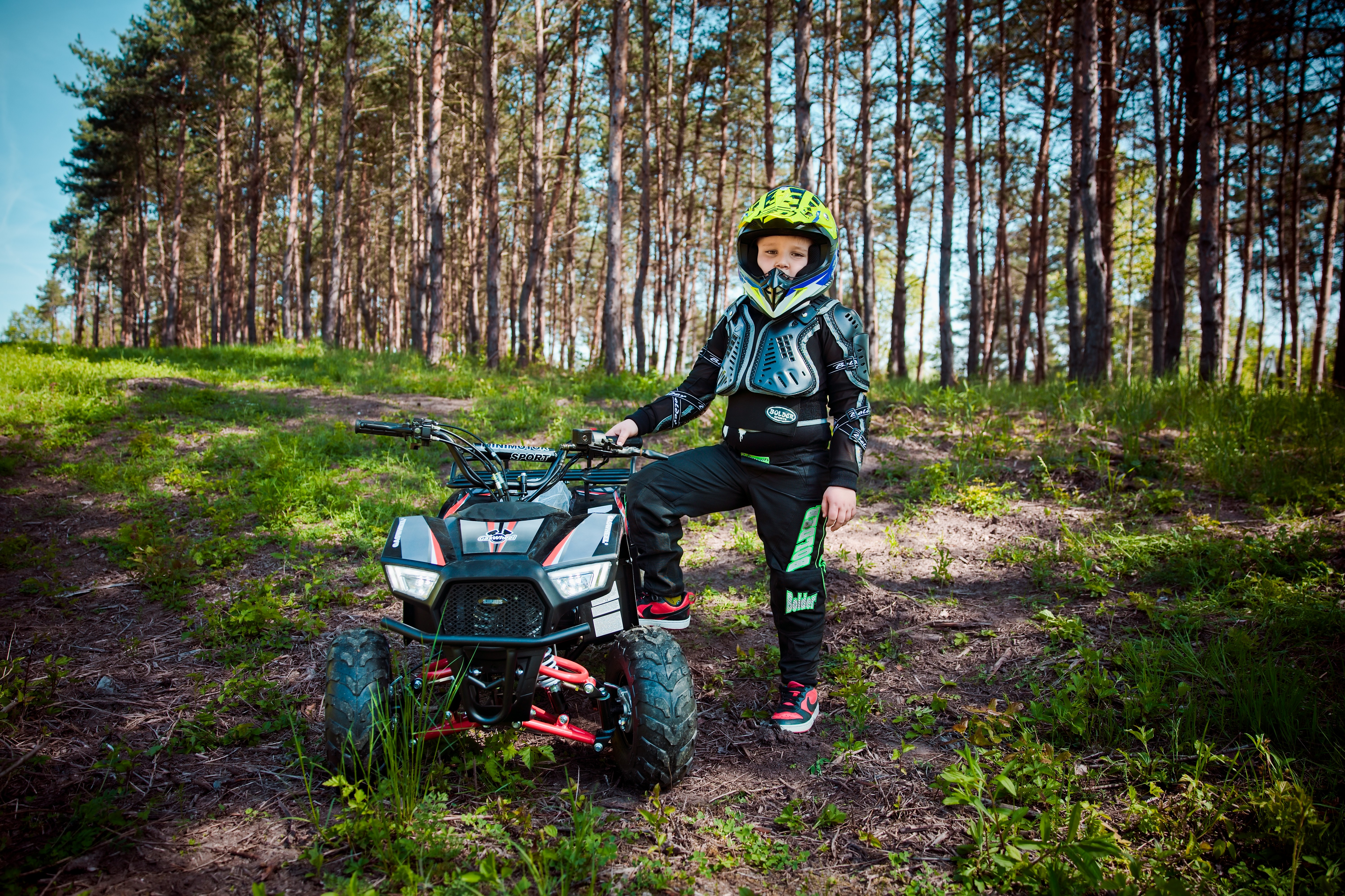 ATV motorová čtyřkolka GasWheel SORA9 110ccm