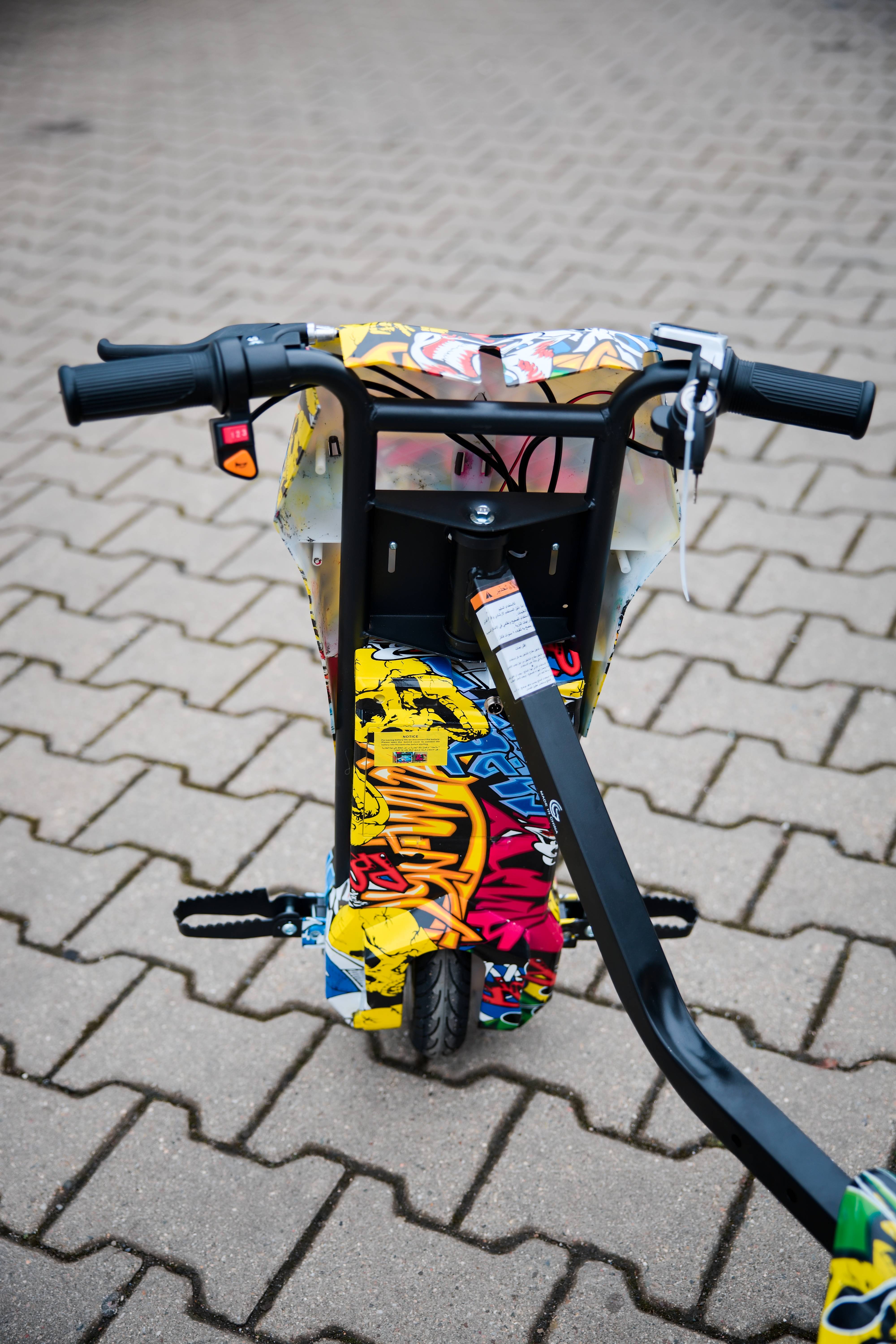 EcoWheel Elektrická driftovací Tříkolka DOUBLE