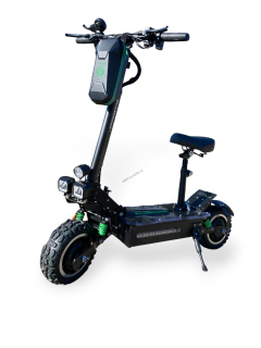 BAZAR - Elektrická koloběžka 2WD EcoWheel K100 3200W, 25Ah - VYBALENA